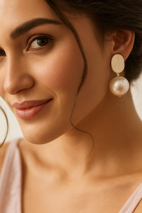 Korean Pearl Stud | Office Jewellery for Women